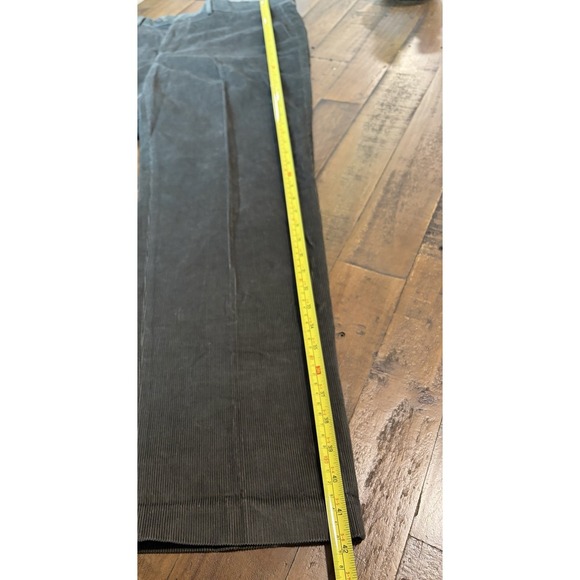 NWT $65 Men's Lauren Ralph Lauren Green Corduroy Pants 36Wx32L Flat front Pant - Picture 7 of 11